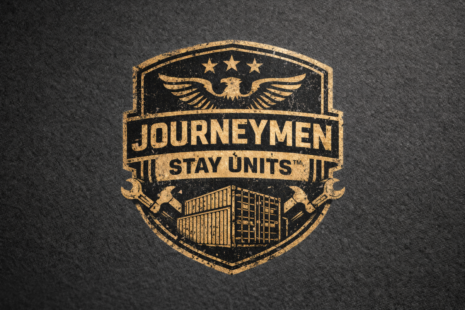 Journeymen Stay Units eagle badge